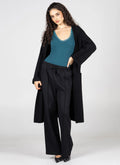 Cotton Fleece Wide Leg Sweatpant
