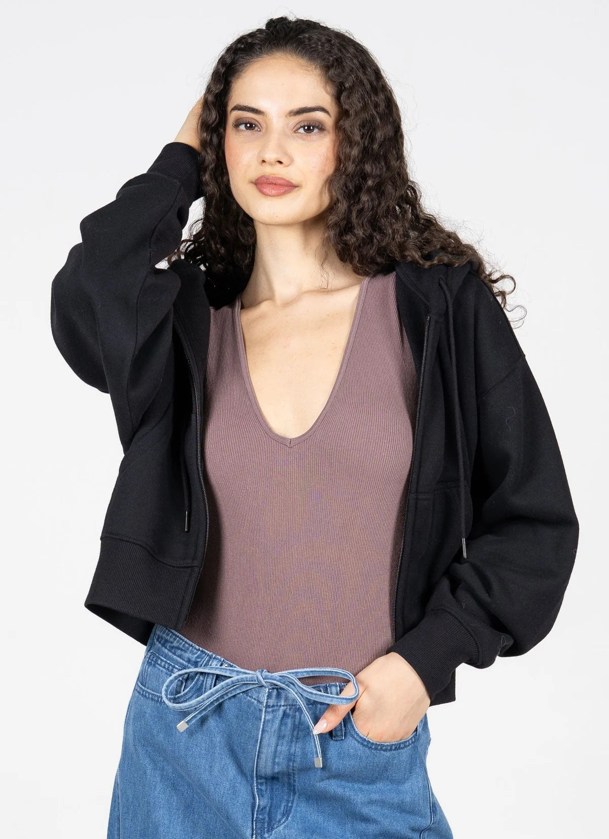Cotton Zip Hoodie