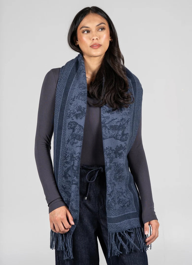 Printed Pattern Scarf