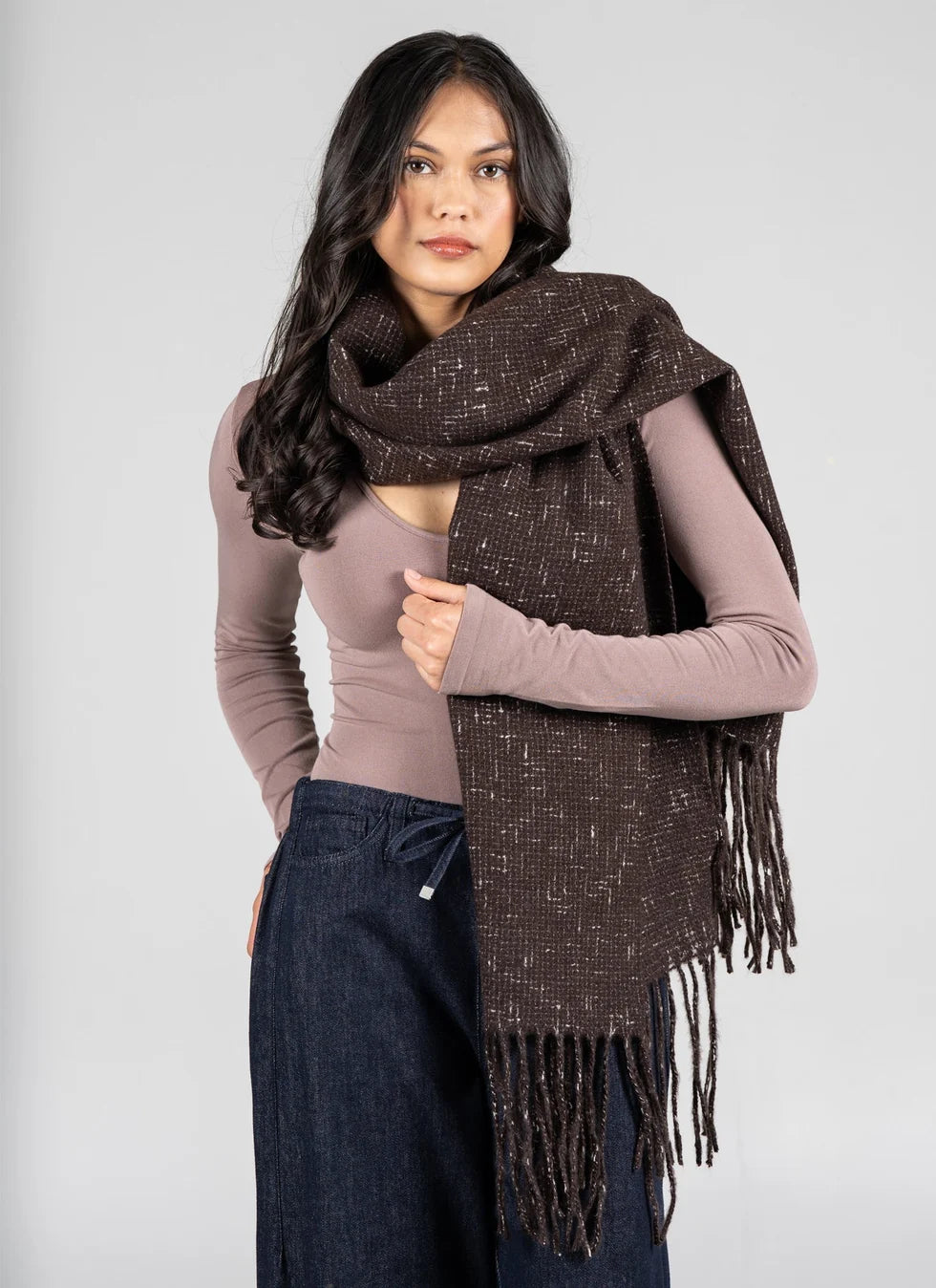 Speckled Printed Scarf