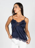 Satin Lace Cami