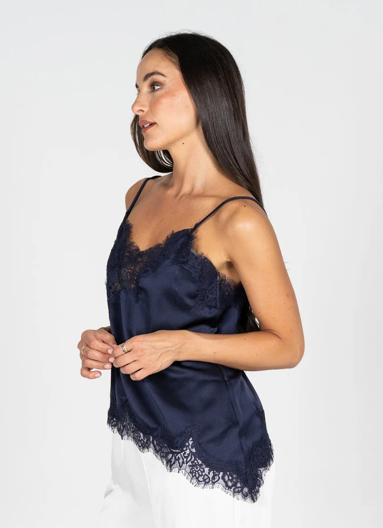 Satin Lace Cami