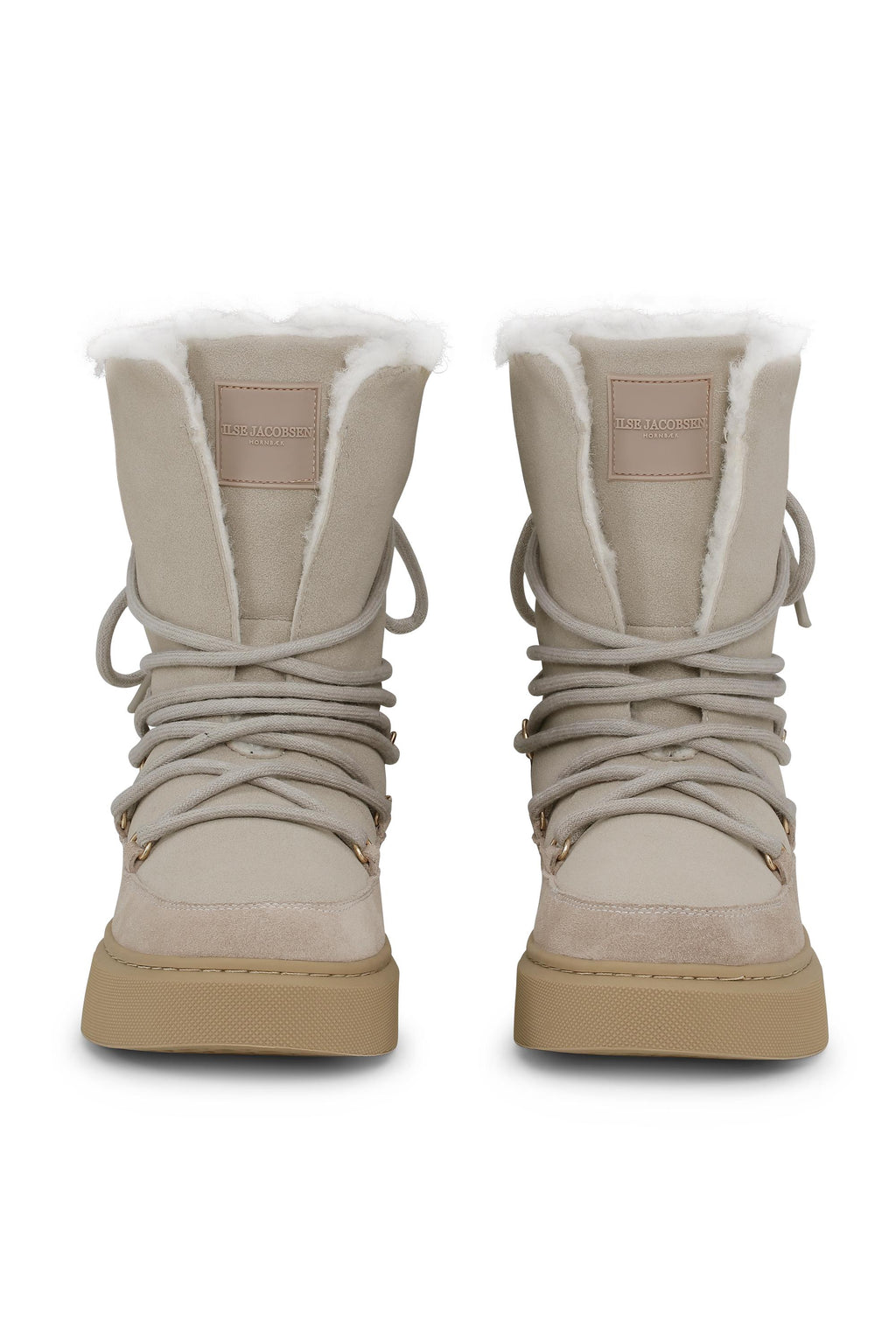 Coldy Suede Lace Up Winter Boots