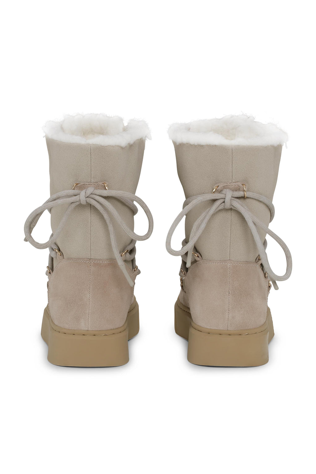 Coldy Suede Lace Up Winter Boots