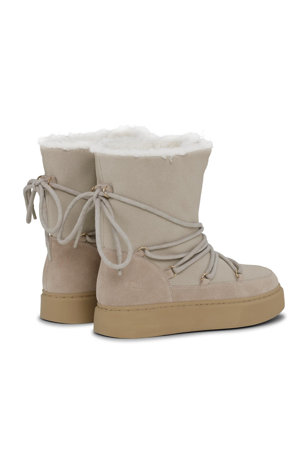 Coldy Suede Lace Up Winter Boots
