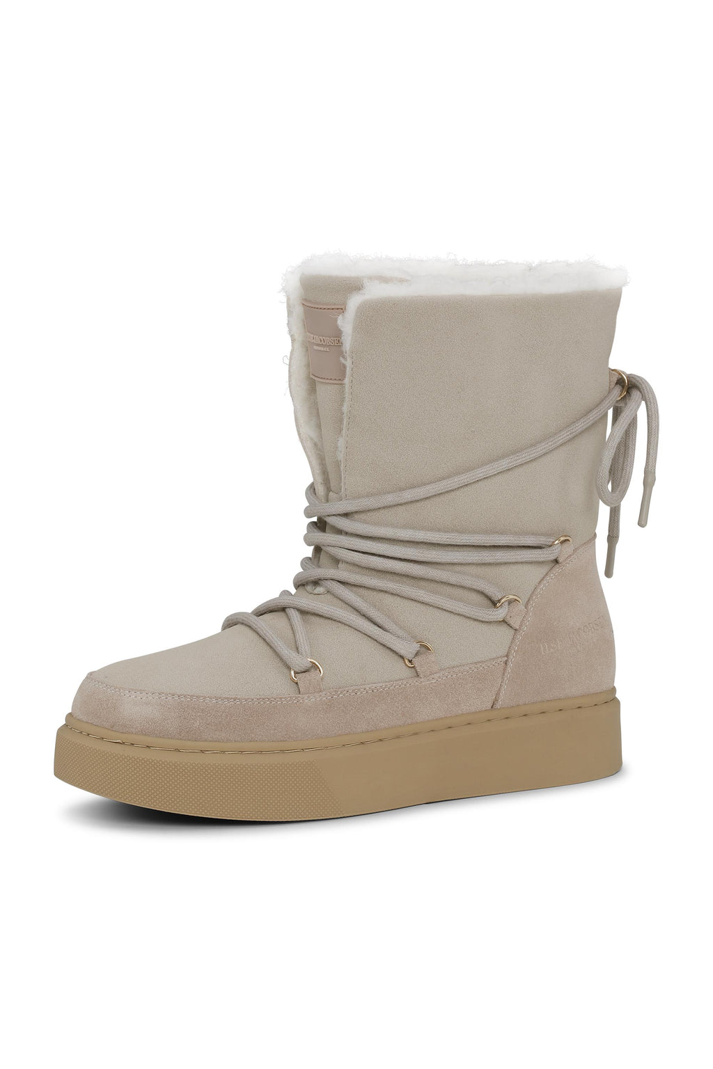 Coldy Suede Lace Up Winter Boots