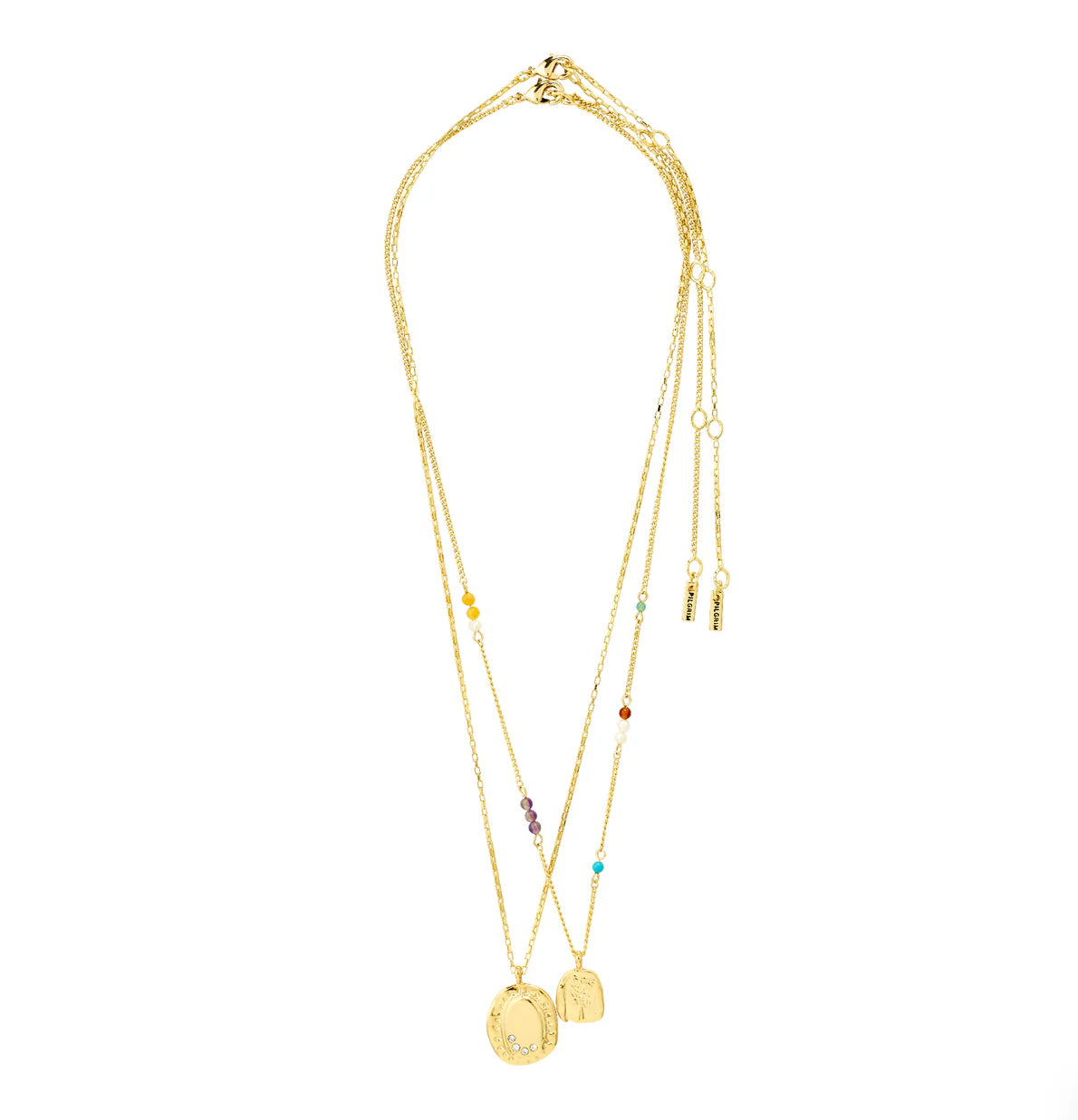Here 2-in-1 Semi-Precious Stone & Pearl Necklace