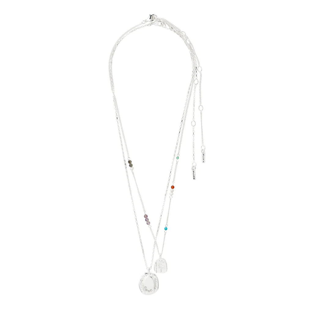Here 2-in-1 Semi-Precious Stone & Pearl Necklace