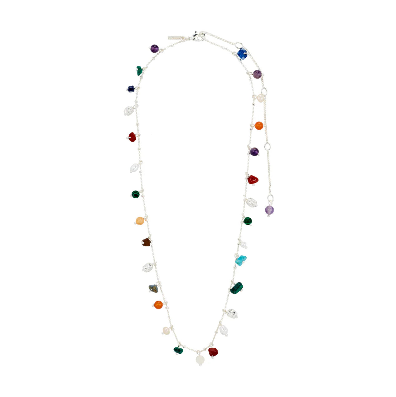 Between Semi-Precious Stones Necklace