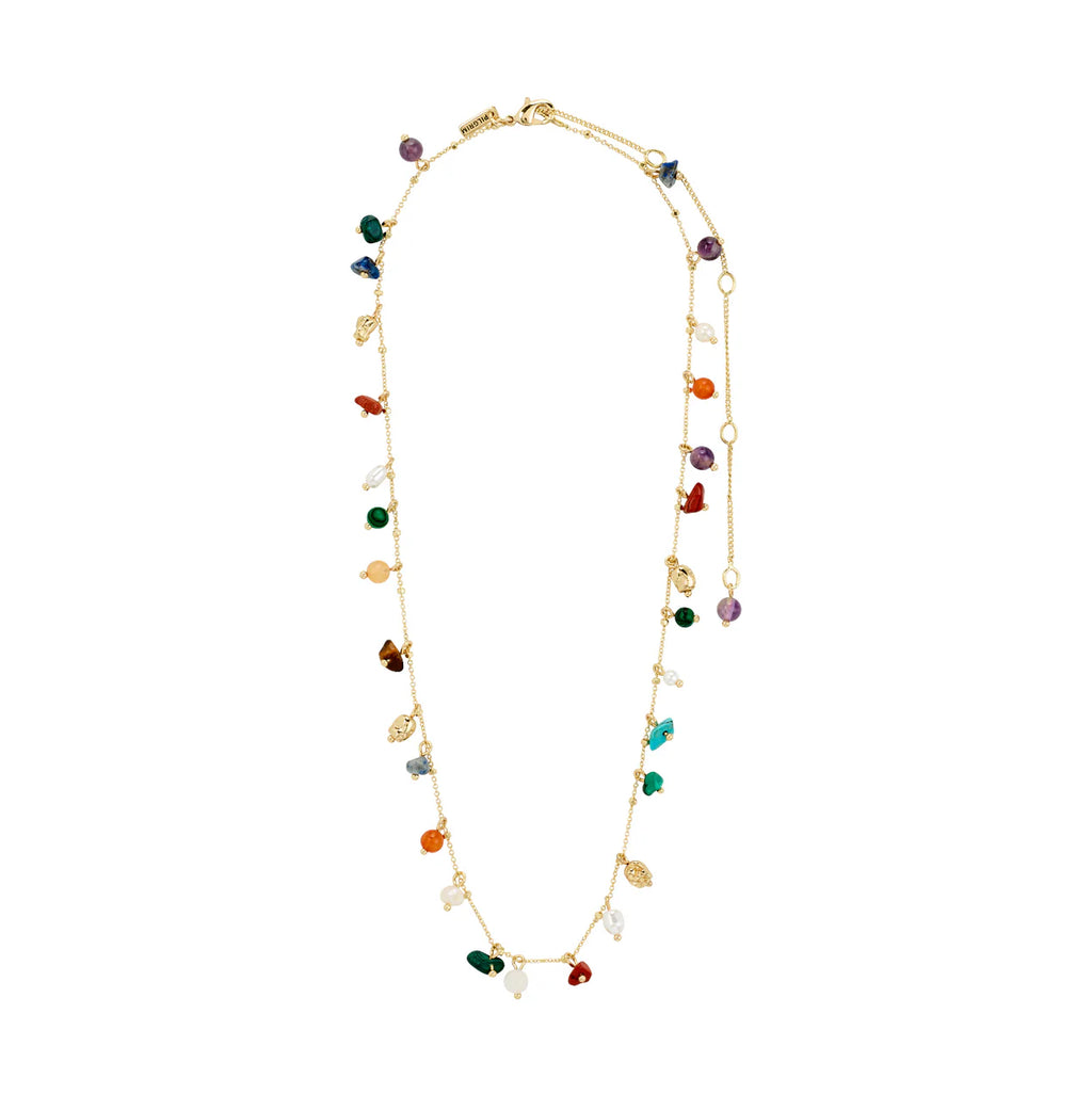 Between Semi-Precious Stones Necklace