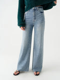 Rhinestone Far Out High Rise Wide Leg
