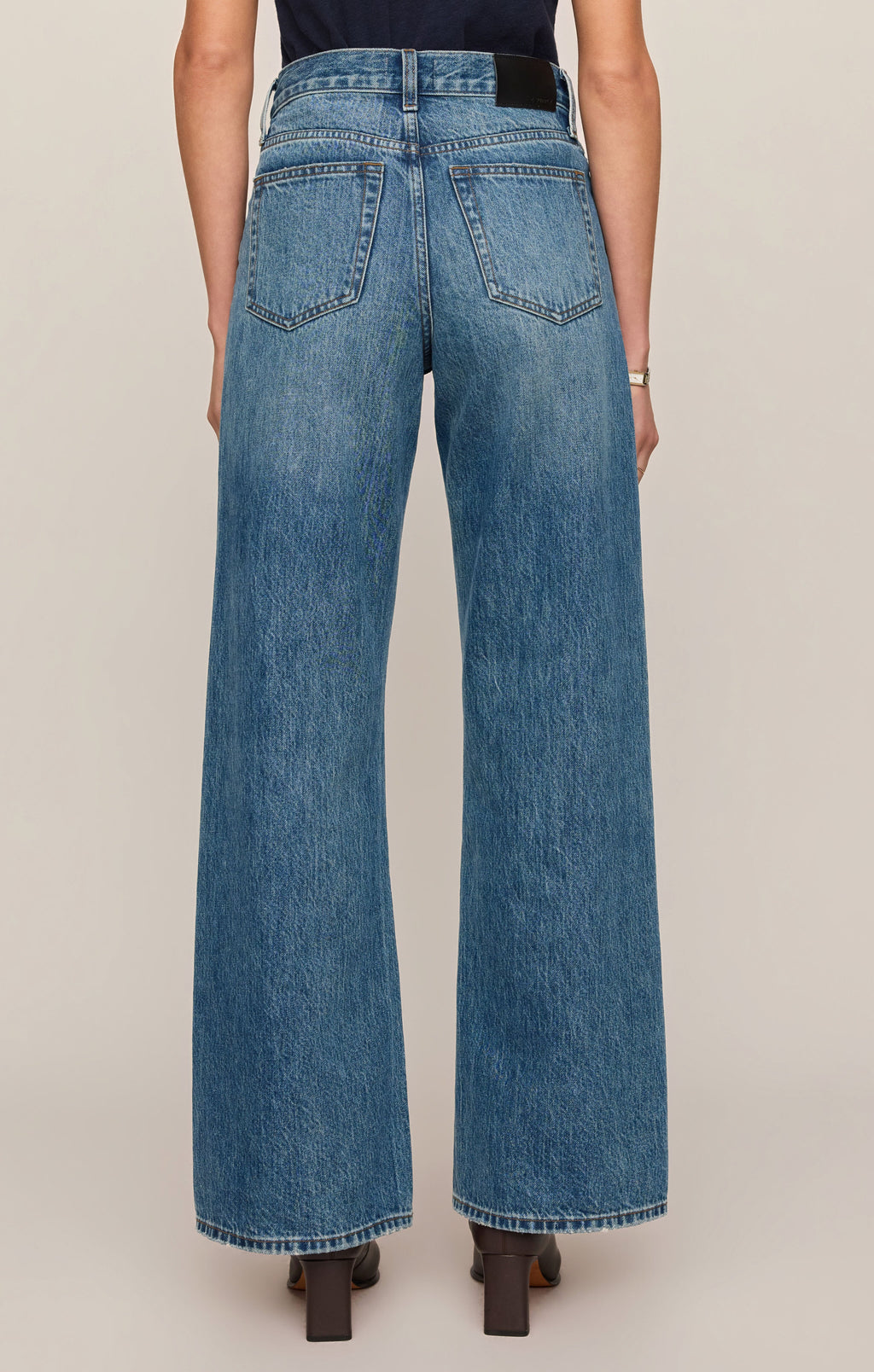 The Head Turner High-Rise Wide Denim