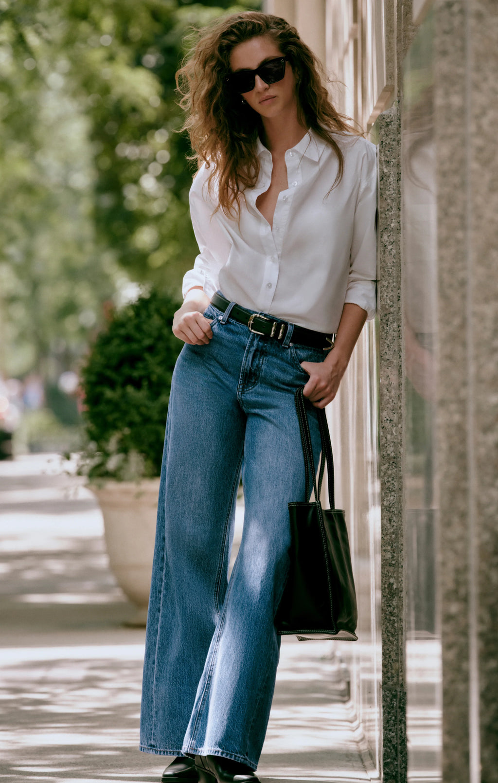 The Head Turner High-Rise Wide Denim