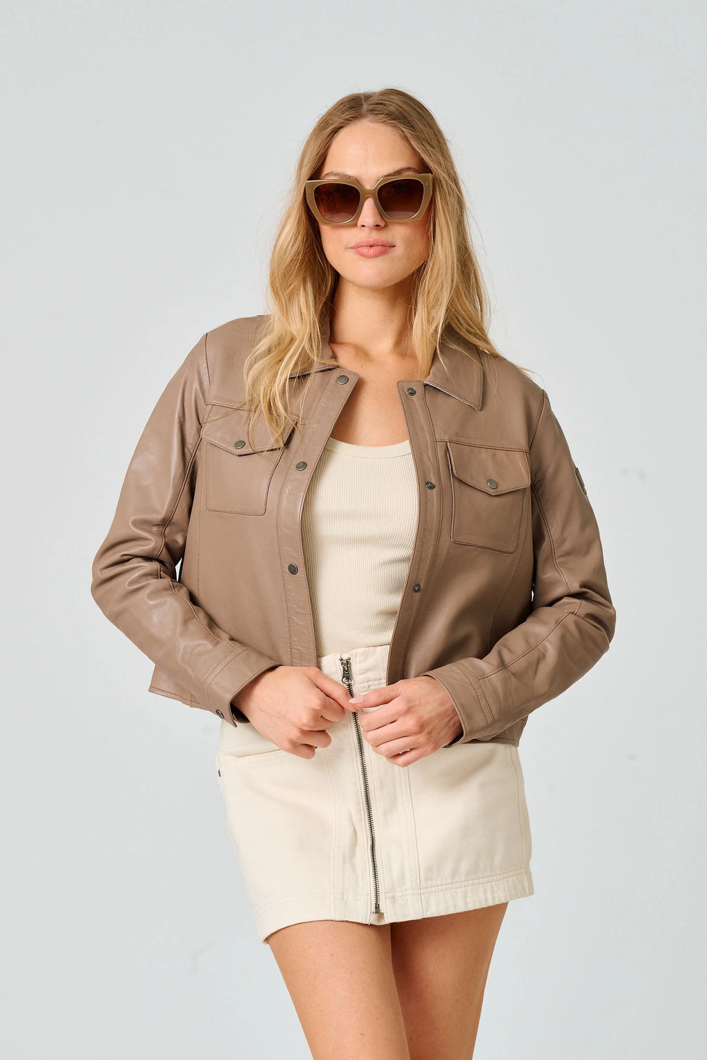 Feodora Leather Jacket