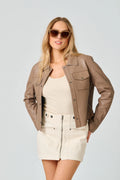 Feodora Leather Jacket
