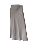 Sophia Satin Midi Skirt