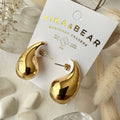 Kisa Oversized Teardrop Earrings