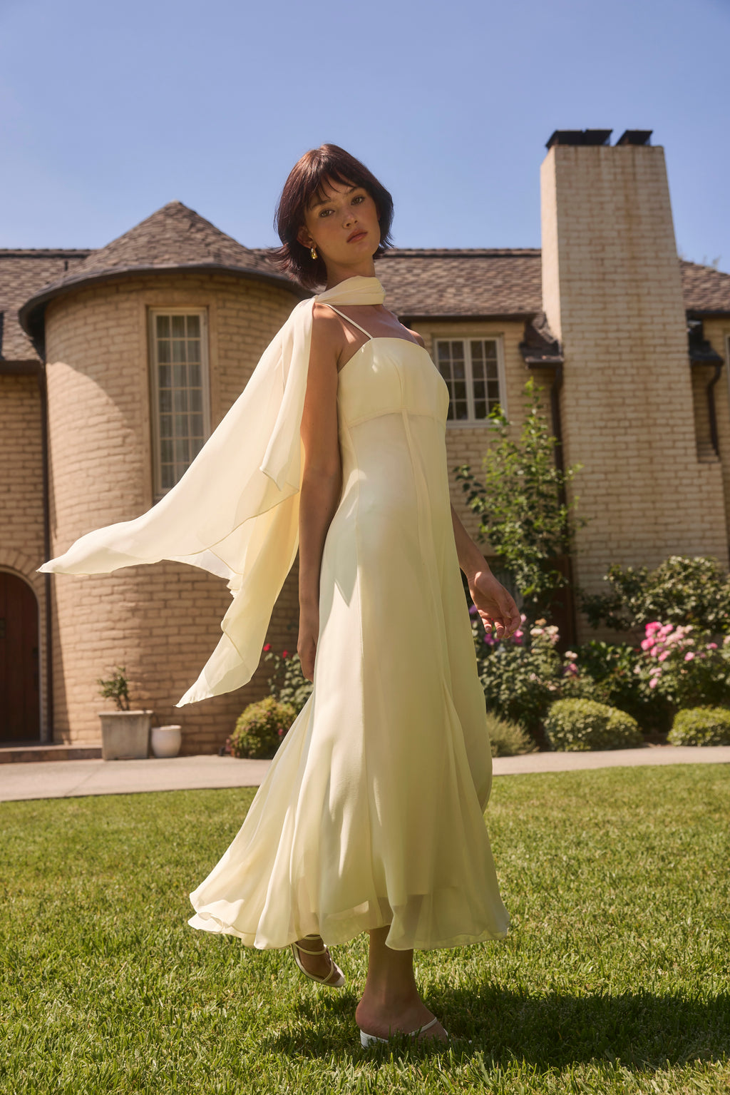 Sable Scarf Dress