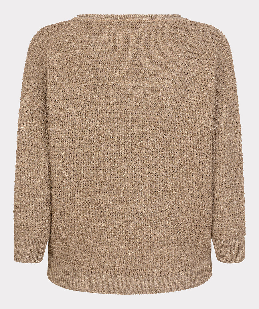 Oversized Lurex Shimmer Sweater