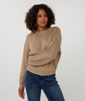 Oversized Lurex Shimmer Sweater