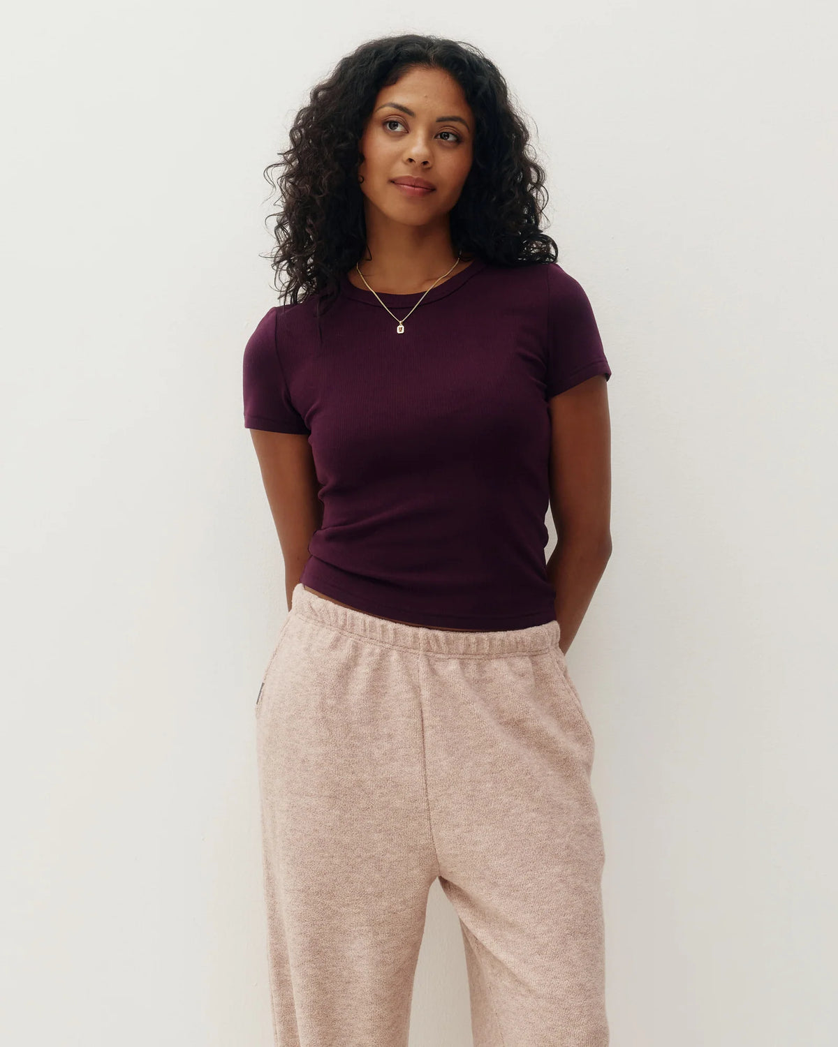 Plush Rib Tee