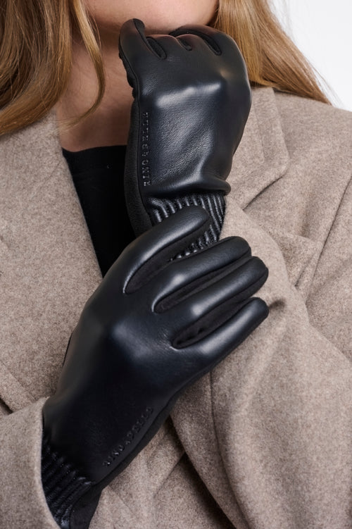 Fidelia Mixed Material Gloves