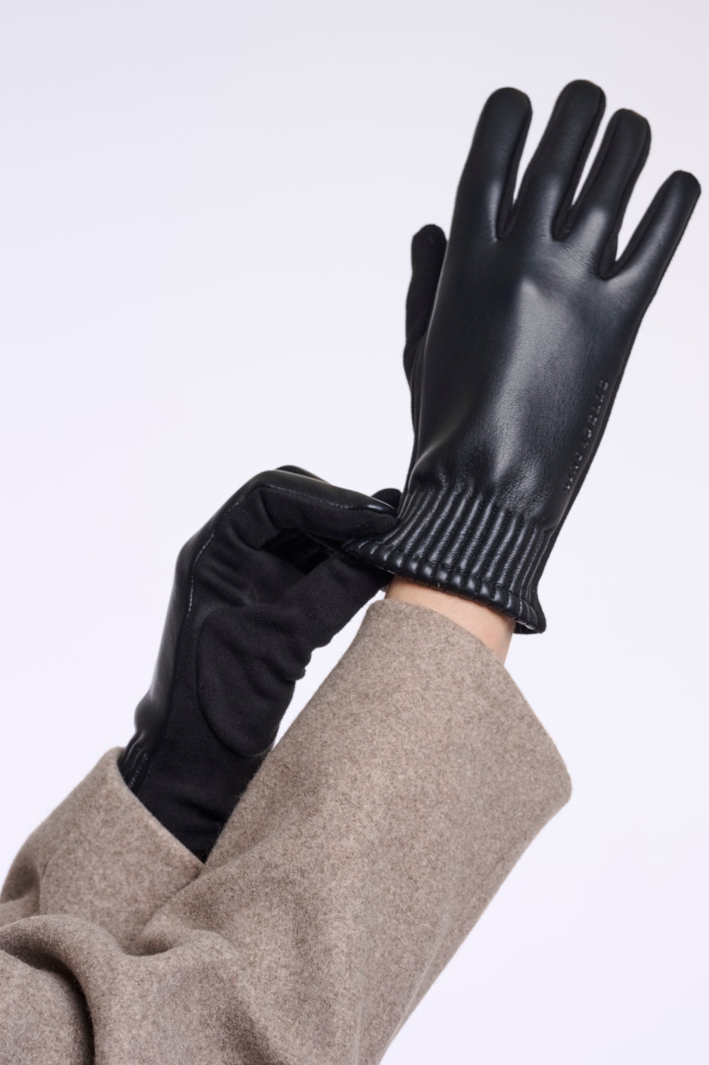 Fidelia Mixed Material Gloves