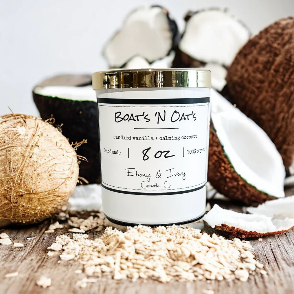 Boat's 'N Oat's Candle
