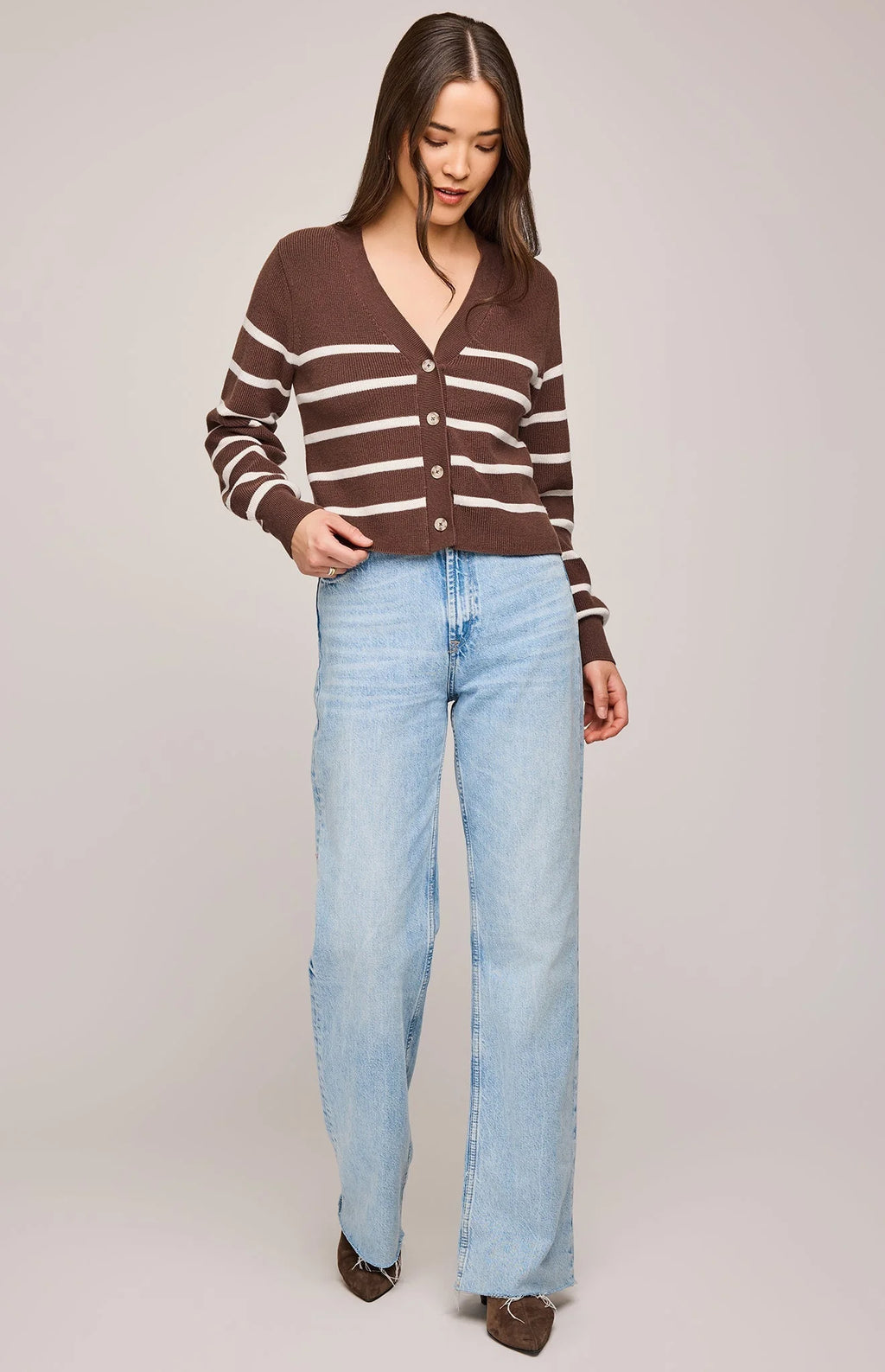 Eden Striped Cardigan