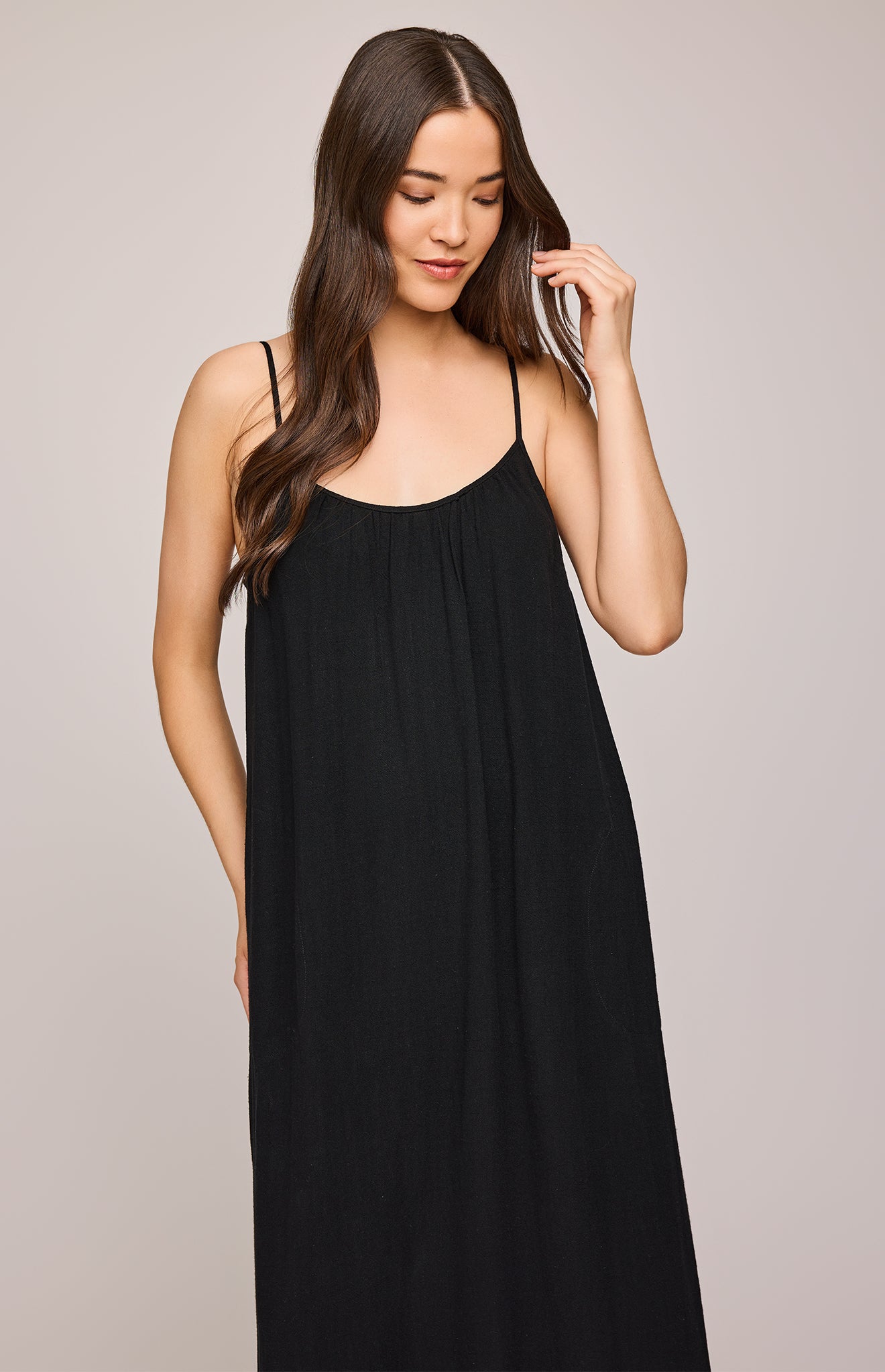 Brooke Linen Midi Dress