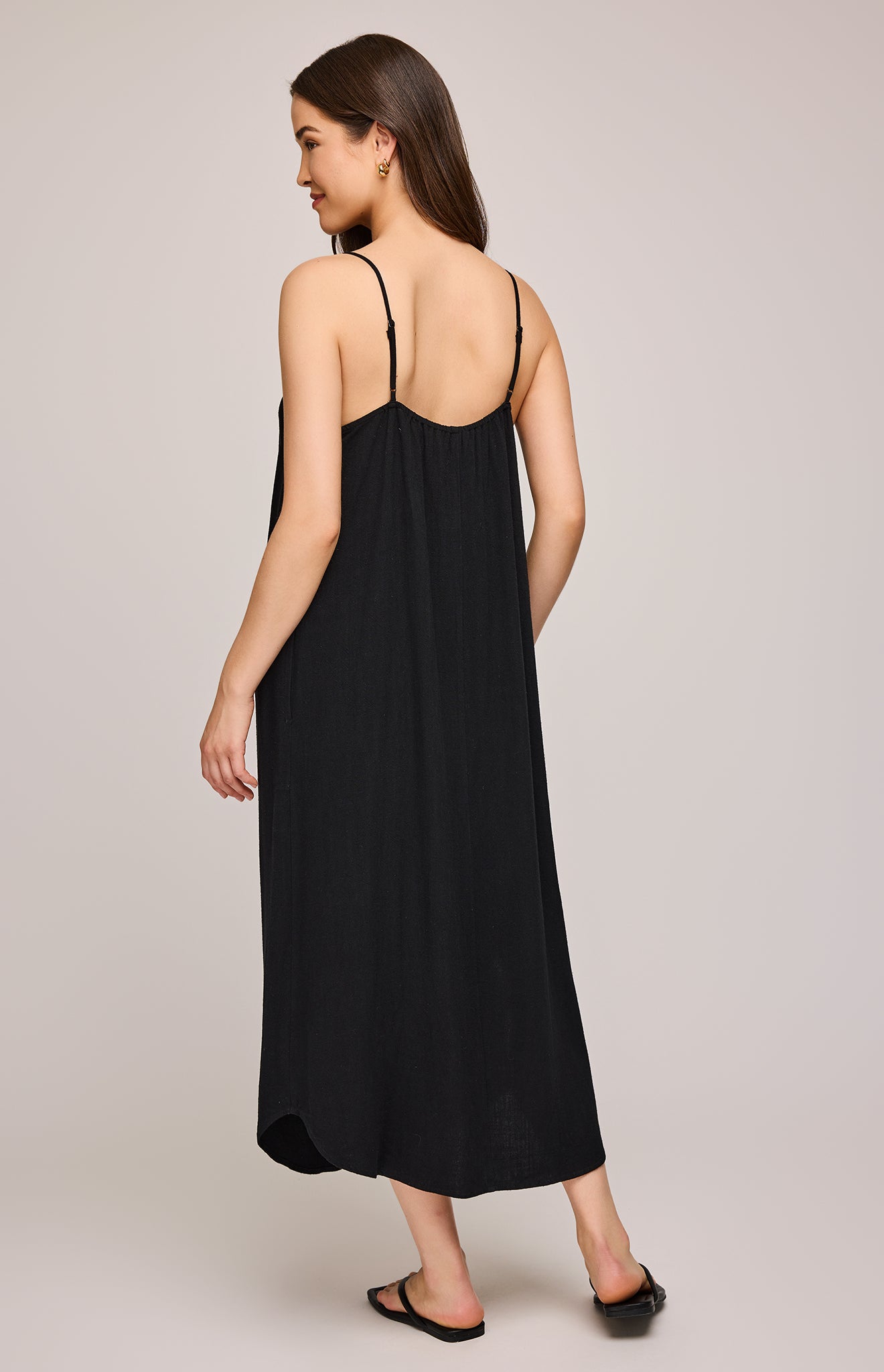 Brooke Linen Midi Dress