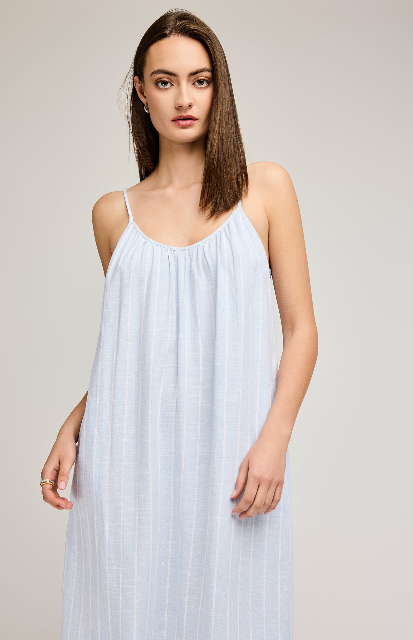 Brooke Linen Midi Dress
