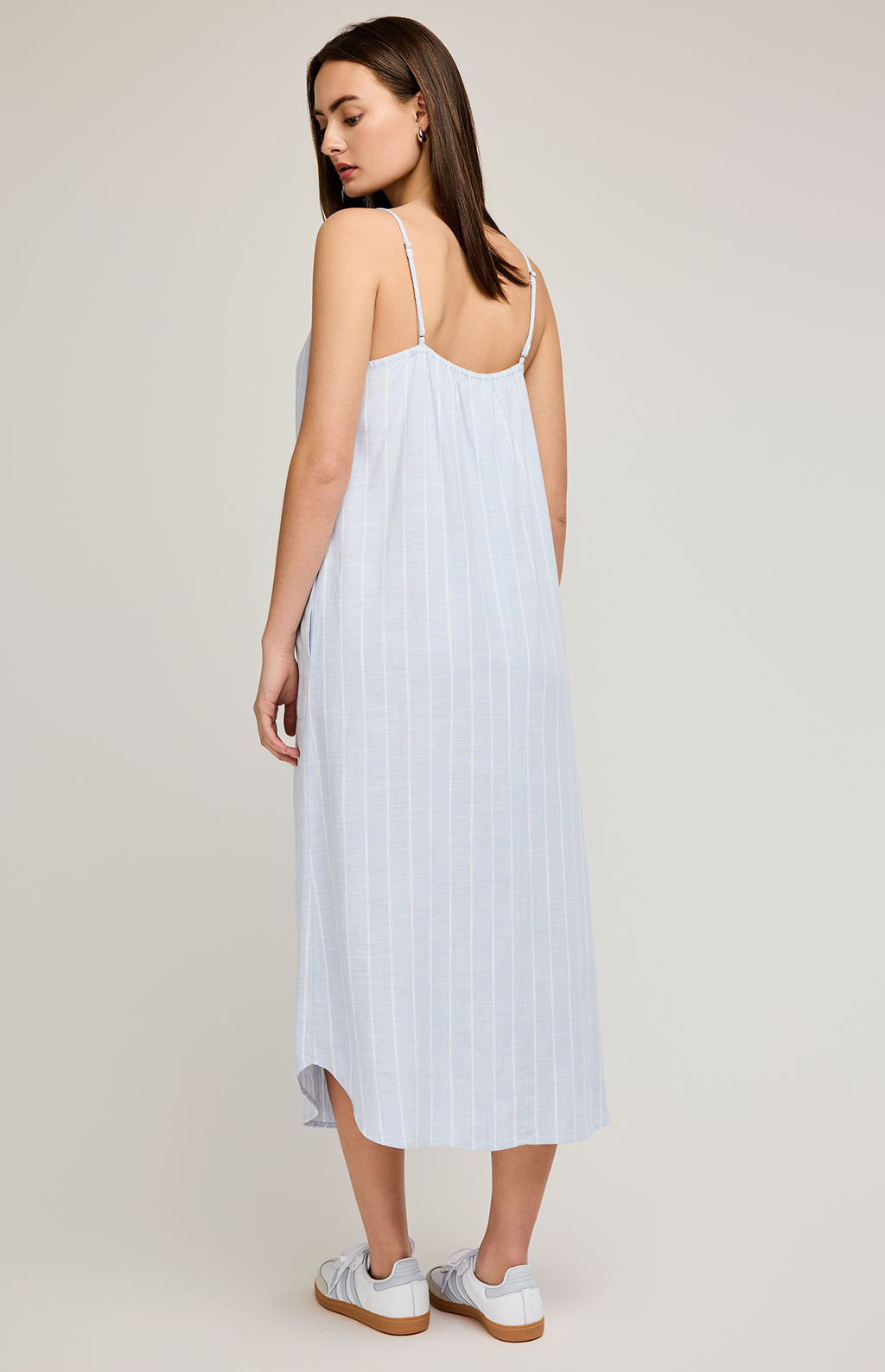 Brooke Linen Midi Dress