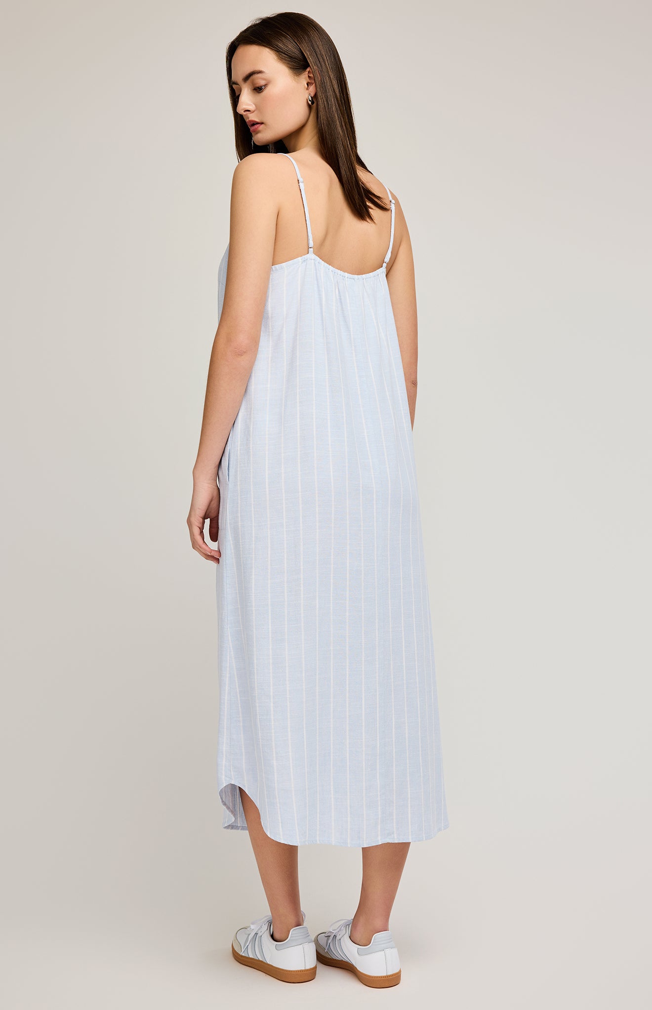 Brooke Linen Midi Dress