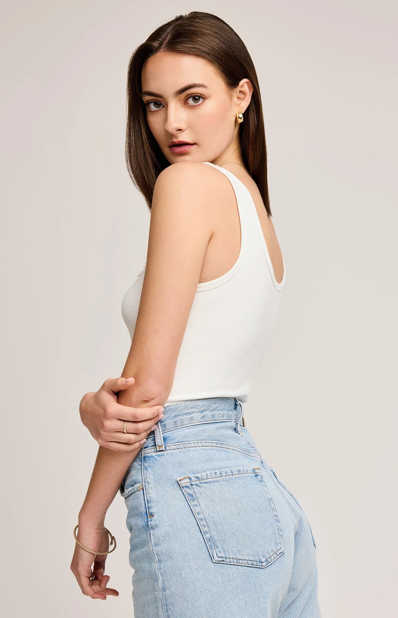 Nina Ribbed Tank
