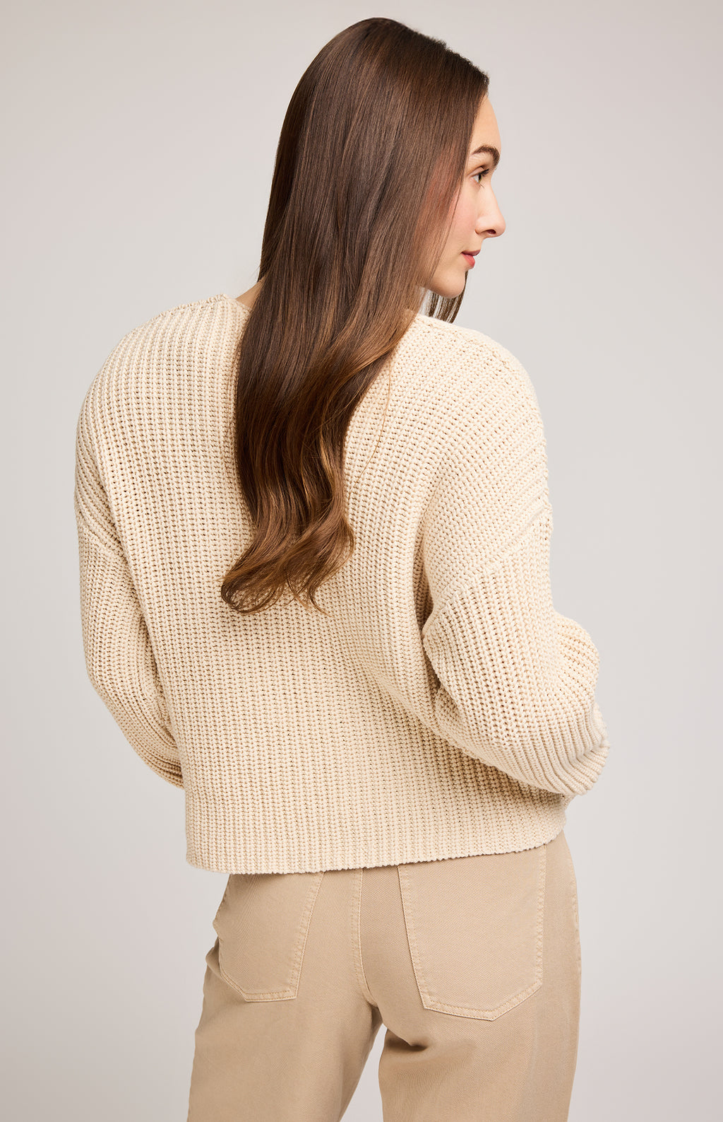 Spencer V-Neck Knit Sweater