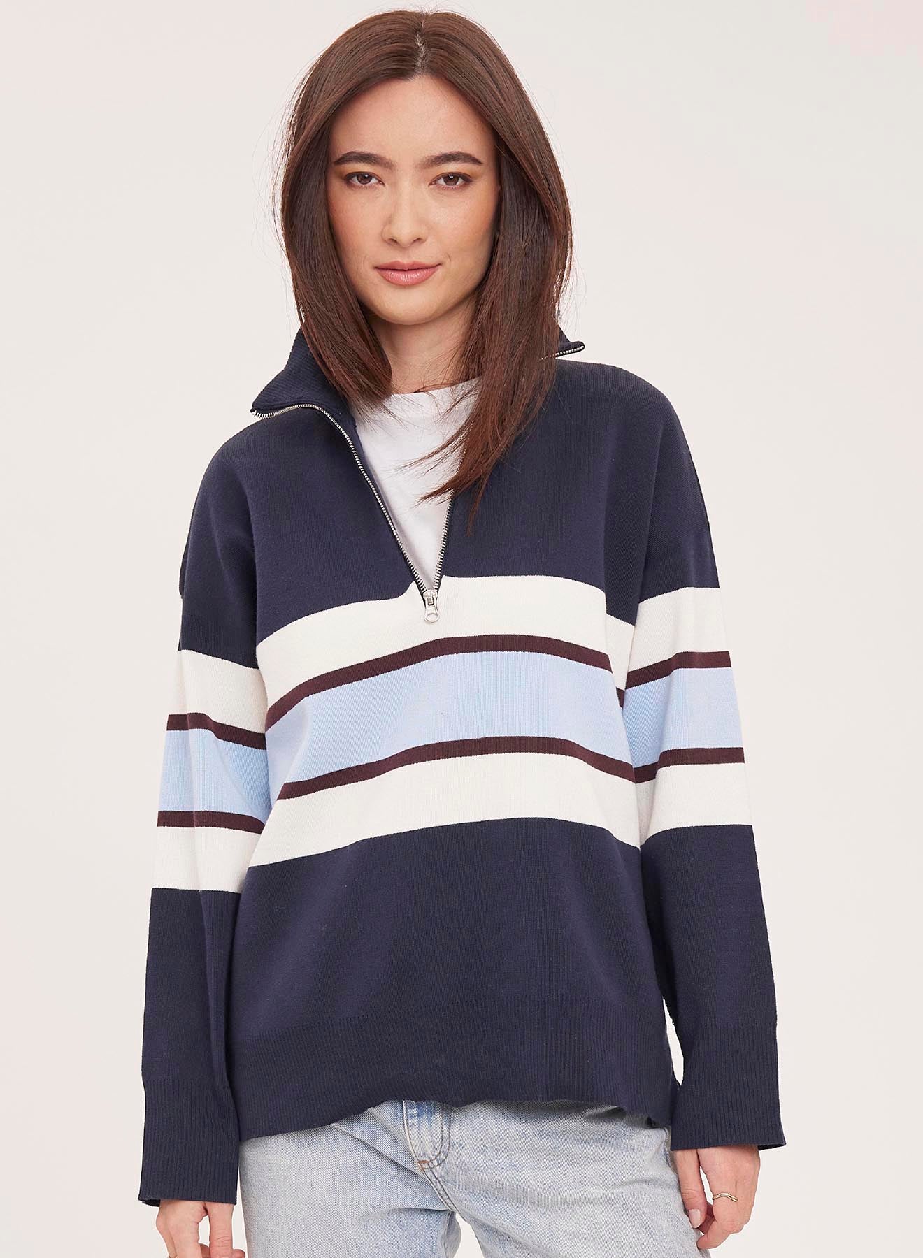 Navy Stripe