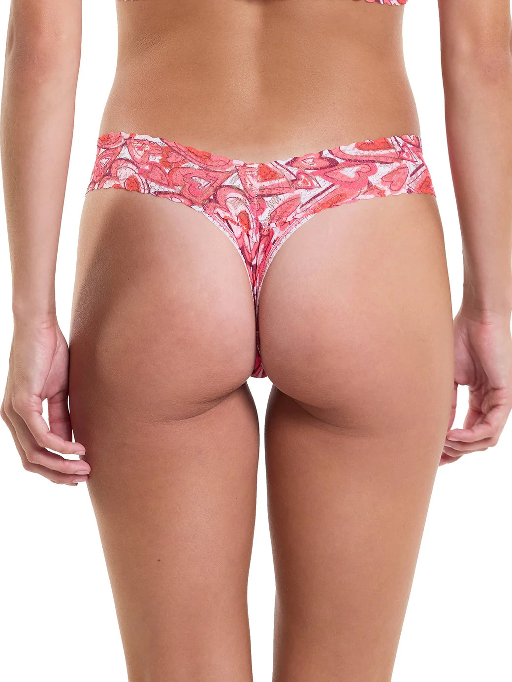 Signature Lace Low Rise Thong