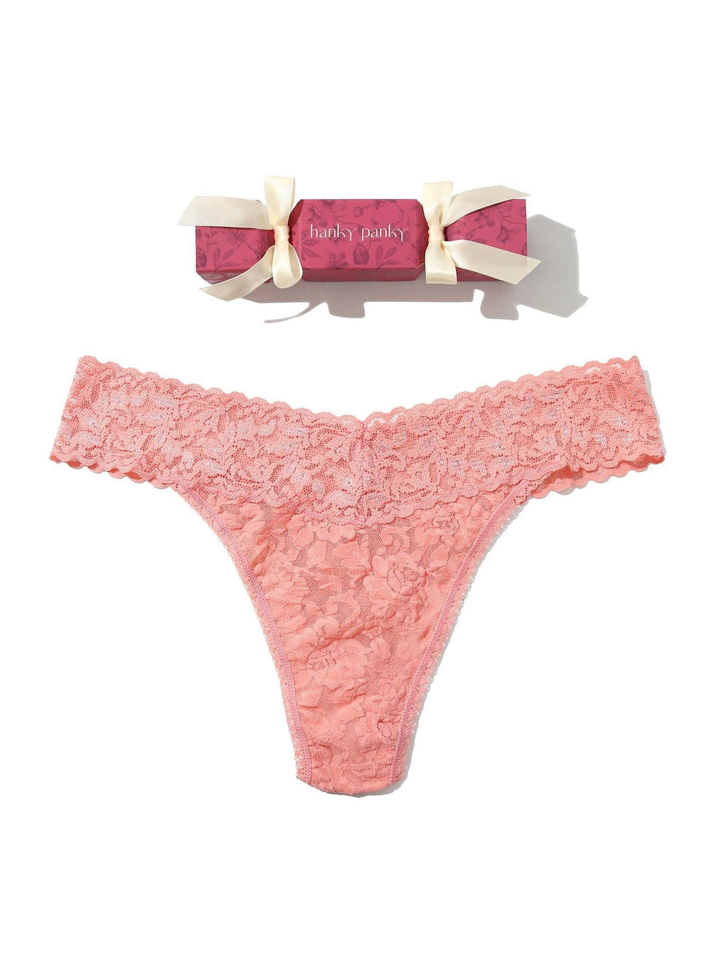 Signature Lace® Original Rise Thong Holiday Cracker