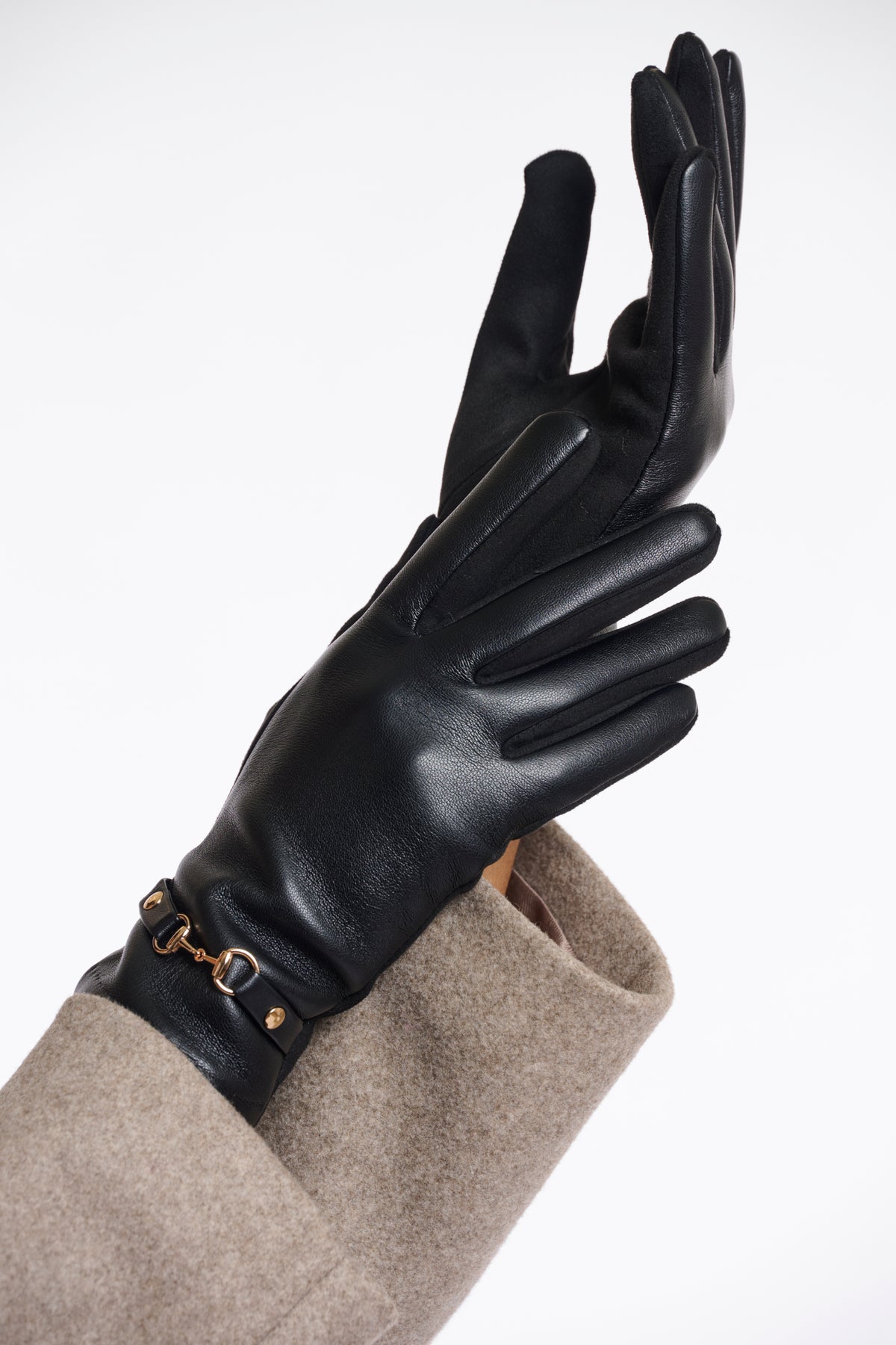 Havila Faux Leather Gloves
