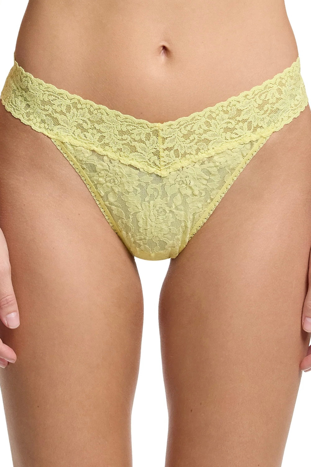 Signature Lace Original Rise Thong