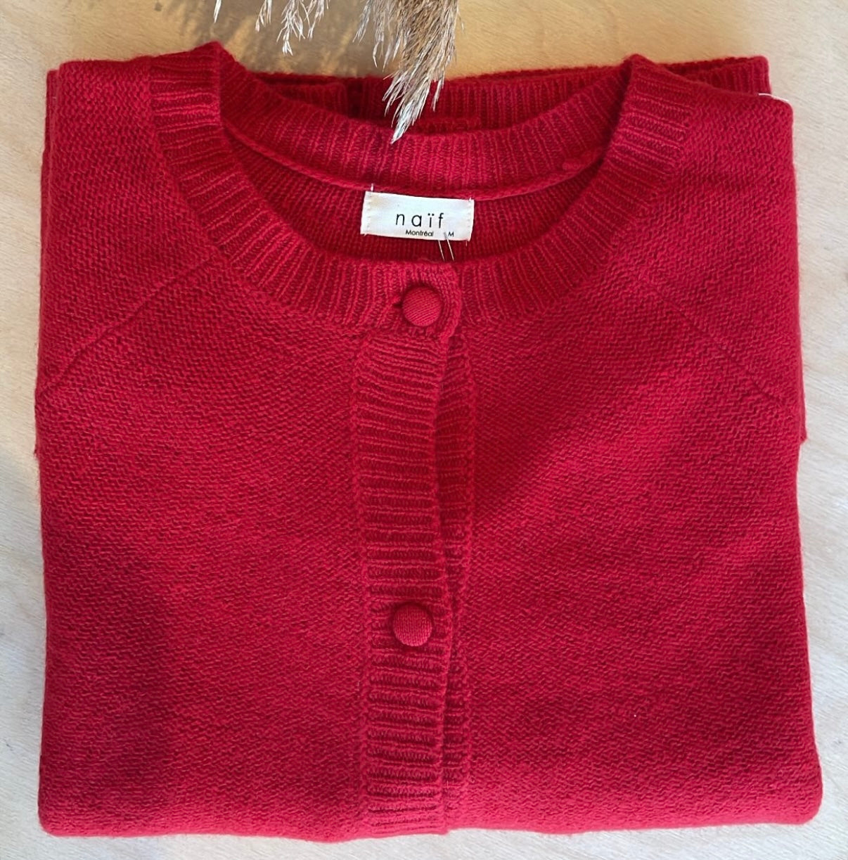 Reed Wool Cardigan