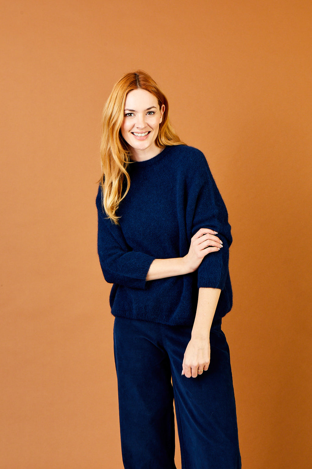 JENNY BABY ALPACA BOXY KNIT SWEATER