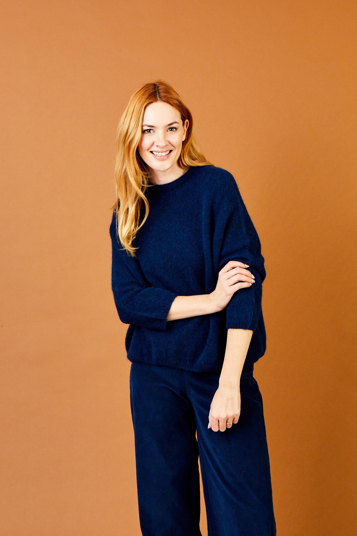 JENNY BABY ALPACA BOXY KNIT SWEATER