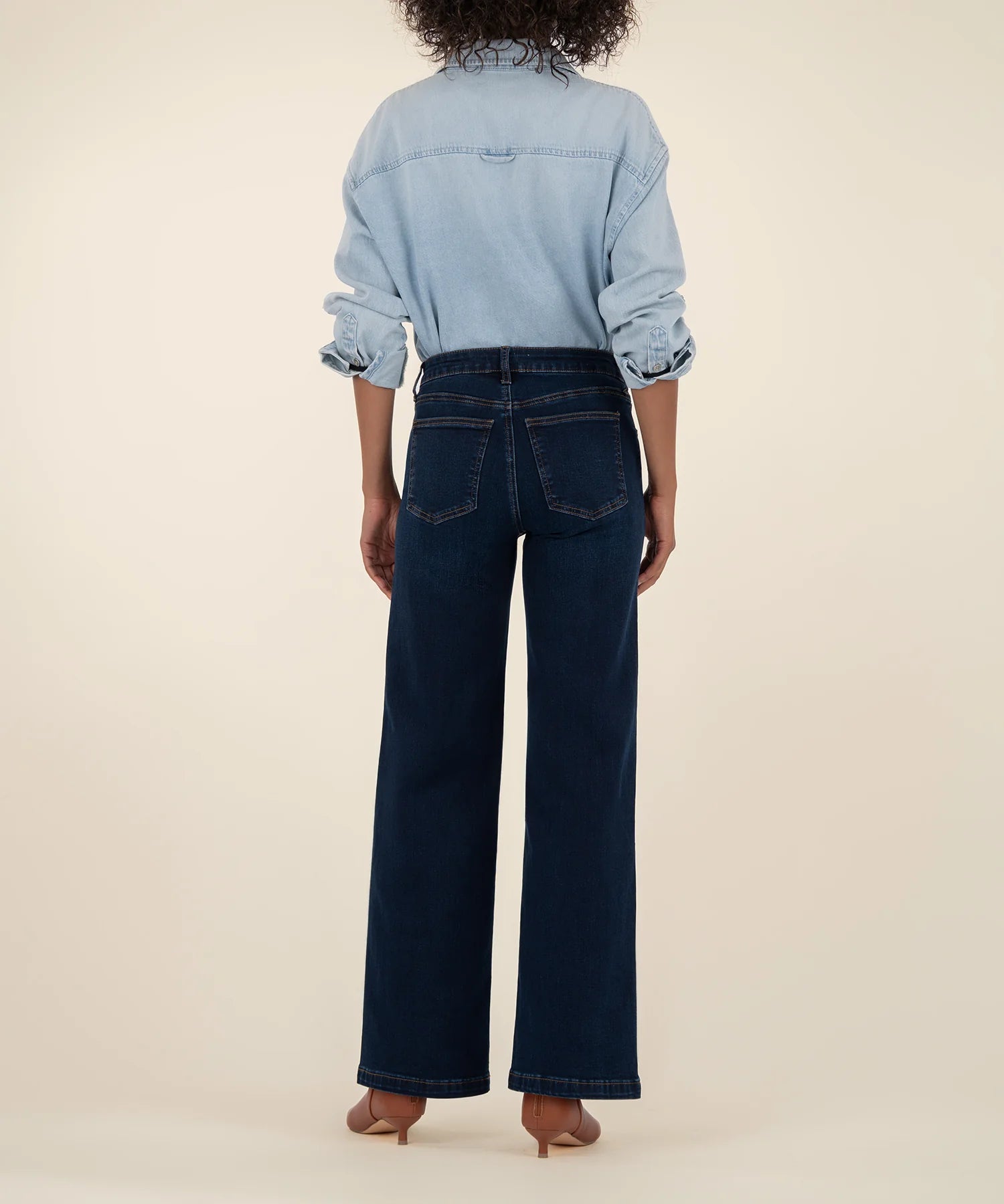 Jean High Rise Wide Leg
