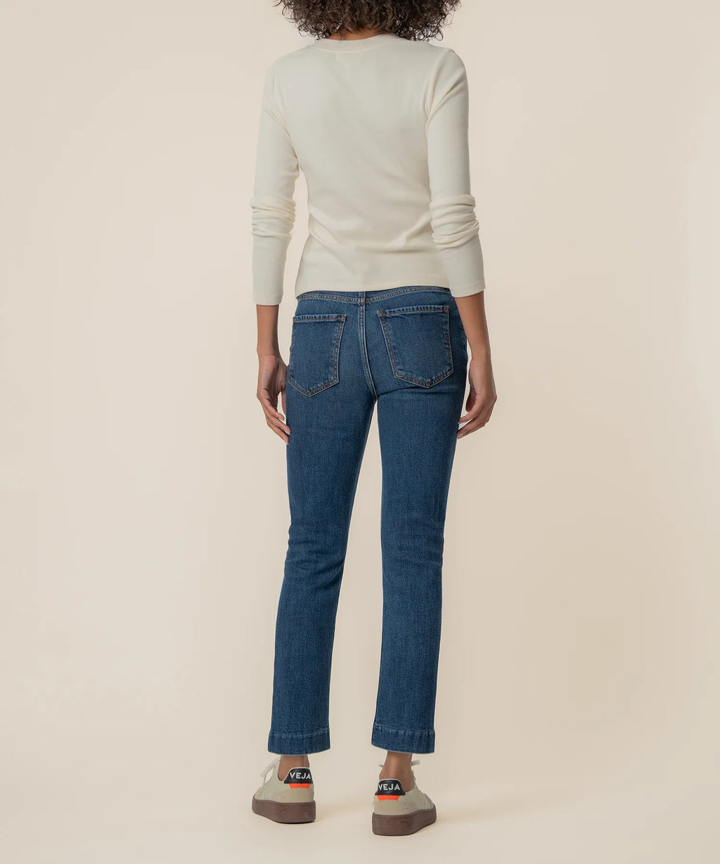 Reese High Rise Ankle Straight