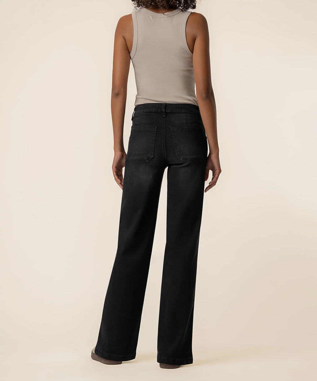 Jodi High Rise Wide Straight Leg