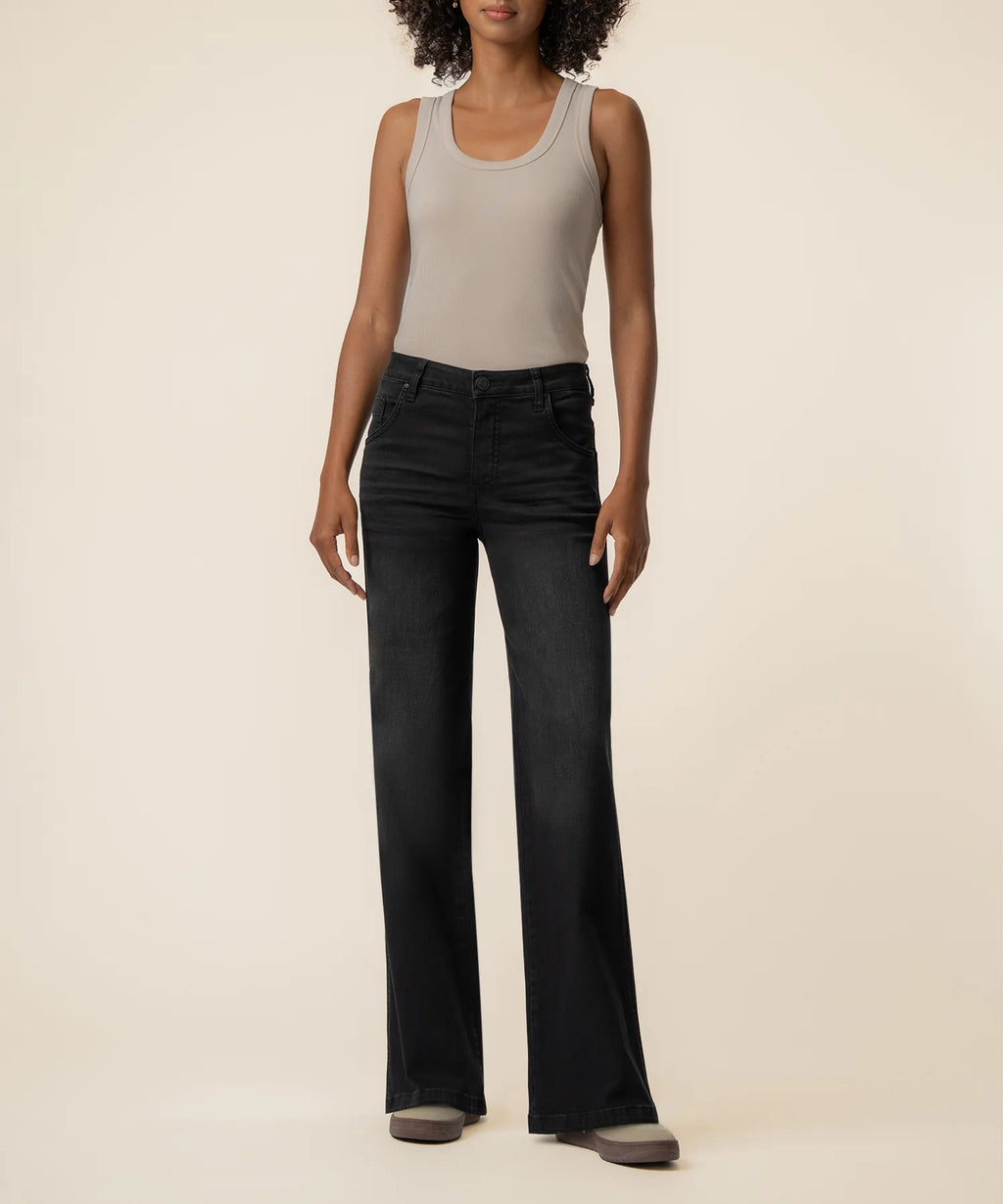 Jodi High Rise Wide Straight Leg