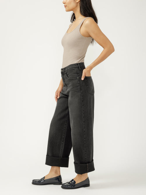 Be Easy High Rise Wide Leg Jeans