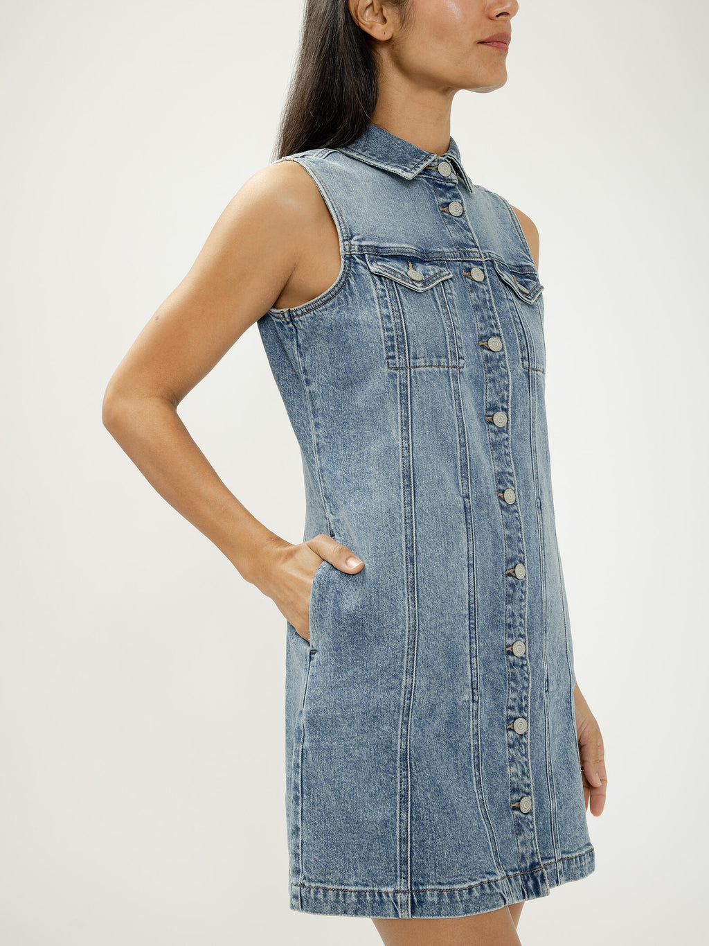 90s Denim Mini Dress